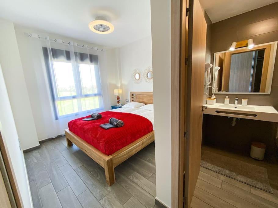 Sunny Luxury Apartment With Two Great Sunny - Level Terraces, Two Swimming Pools, In A New Complex Pueblo Majorero, Close To Fuerteventura Golf Club, Next To The Beach , Atlantico Shopping Mall And Casino In Caleta De Fuste Eksteriør billede