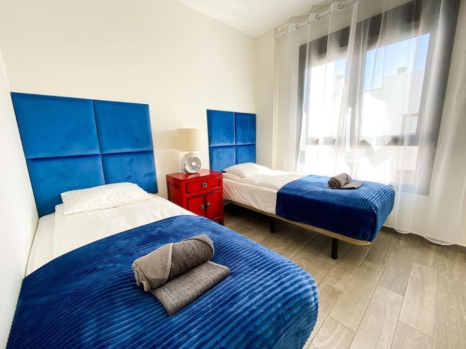 Sunny Luxury Apartment With Two Great Sunny - Level Terraces, Two Swimming Pools, In A New Complex Pueblo Majorero, Close To Fuerteventura Golf Club, Next To The Beach , Atlantico Shopping Mall And Casino In Caleta De Fuste Eksteriør billede