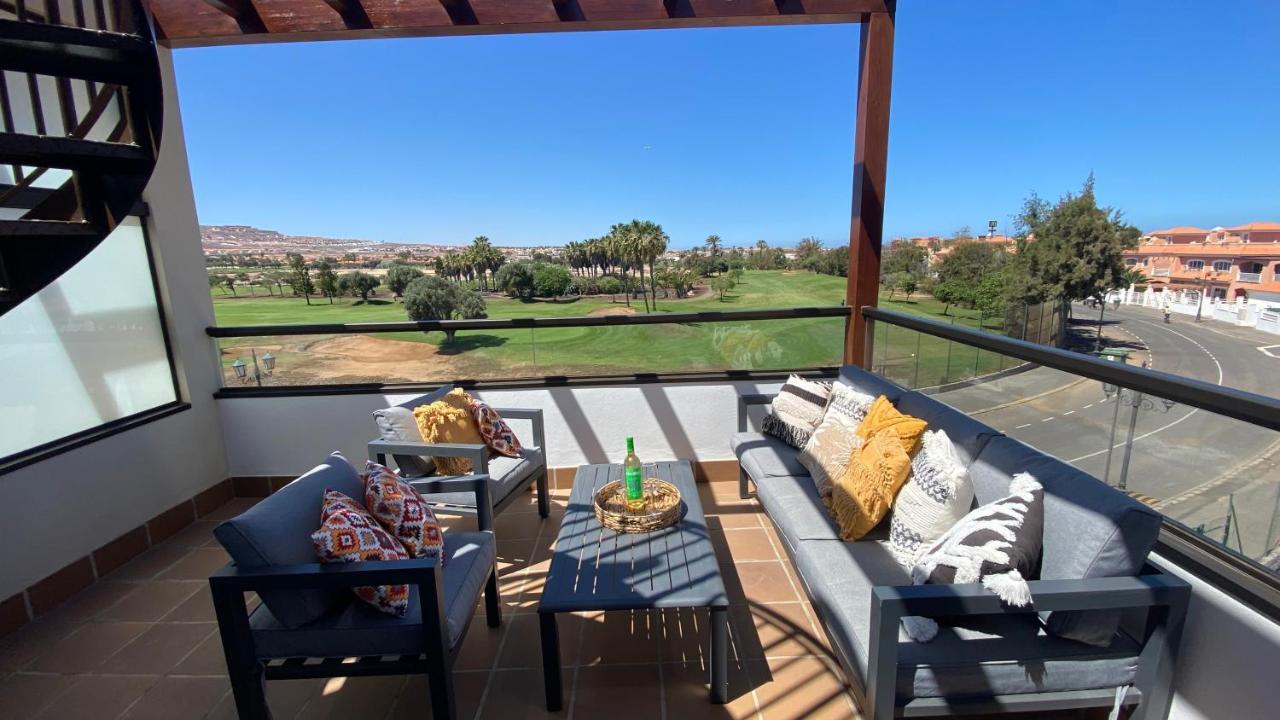 Sunny Luxury Apartment With Two Great Sunny - Level Terraces, Two Swimming Pools, In A New Complex Pueblo Majorero, Close To Fuerteventura Golf Club, Next To The Beach , Atlantico Shopping Mall And Casino In Caleta De Fuste Eksteriør billede